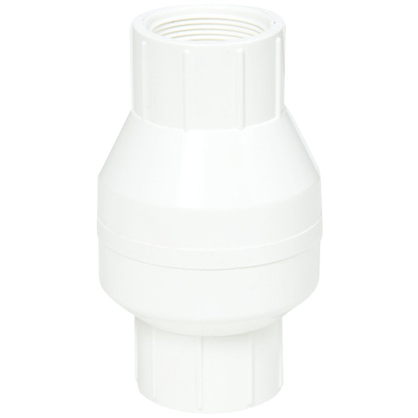 ProLine PVC 1-1/2 In. FIP x 1-1/2 In. FIP In-Line Check Valve 101-107