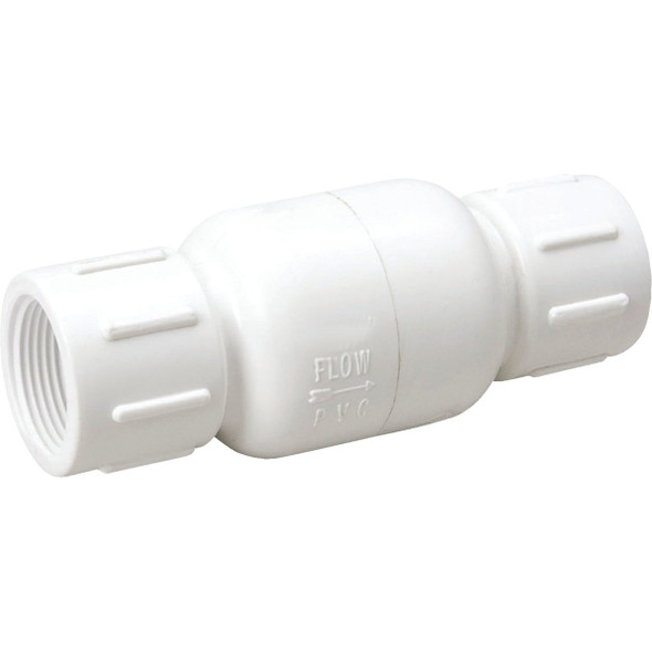 ProLine PVC 1-1/4 In. FIP x 1-1/4 In. FIP In-Line Check Valve 101-106
