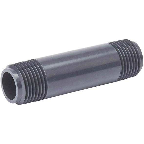 B&K 2 In. MIP x 6 In. Schedule 80 PVC Nipple 408-060