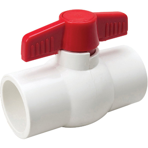 ProLine 1-1/2 In. Solvent x 1-1/2 In. Solvent PVC Ball Valve 107-637
