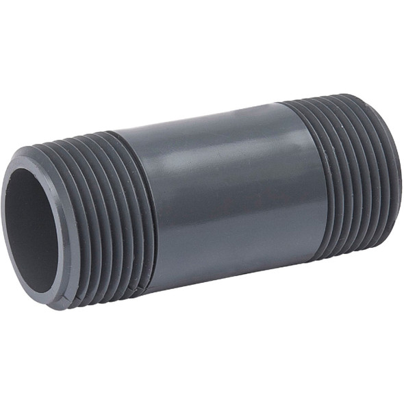 B&K 1-1/4 In. MIP x 3 In. Schedule 80 PVC Nipple 506-030