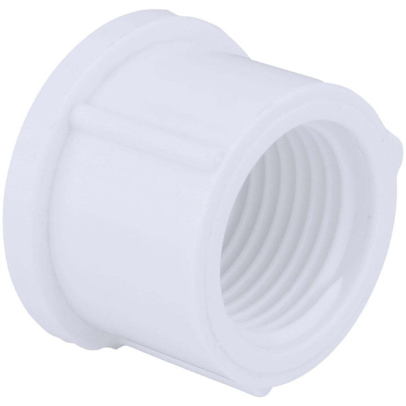 Charlotte Pipe 3 In. FIP Schedule 40 Threaded PVC Cap PVC 02117  2200HA