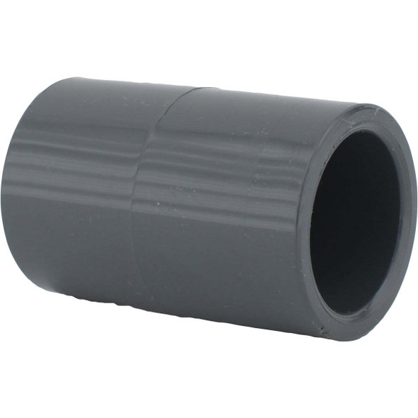 Charlotte Pipe 3/4 In. Sch. 80 Slip X Slip PVC Coupling PVC 08100  1200HA