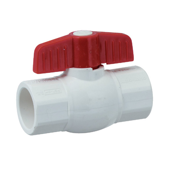 ProLine 1 In. Solvent x 1 In. Solvent PVC Ball Valve 107-635