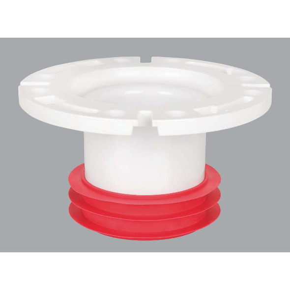 Sioux Chief 4 In. Schedule 40 DWV Push-Tite PVC Closet Flange 886-GP