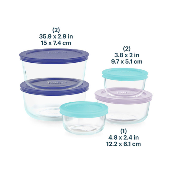 Simply Store 10pc Pyrex Storage Set 1152707 652788