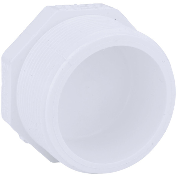 Charlotte Pipe Threaded Schedule 40 2 In. MIP PVC Plug PVC 02113  1600HA
