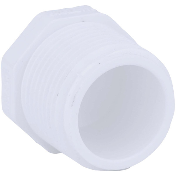 Charlotte Pipe Threaded Schedule 40 3/4 In. MIP PVC Plug PVC 02113  0800HA