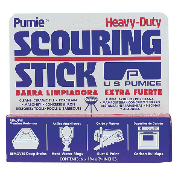 Pumie Pumice 1-3/4 In. x 6 In. Scouring Stick HDW-12