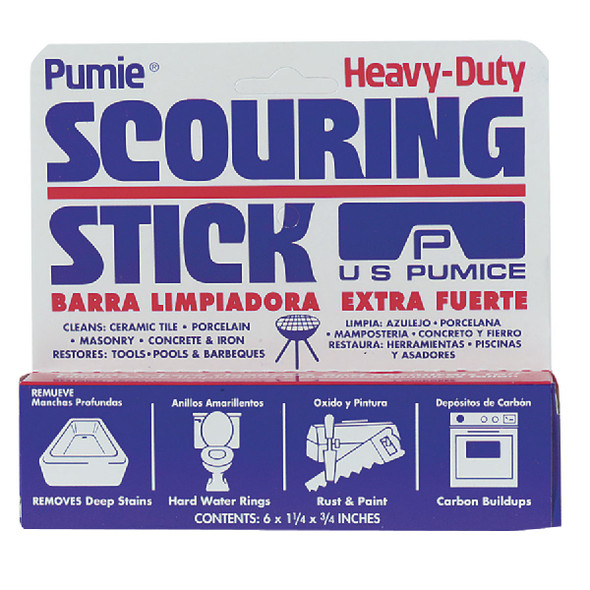 Pumie Pumice 1-3/4 In. x 6 In. Scouring Stick HDW-12