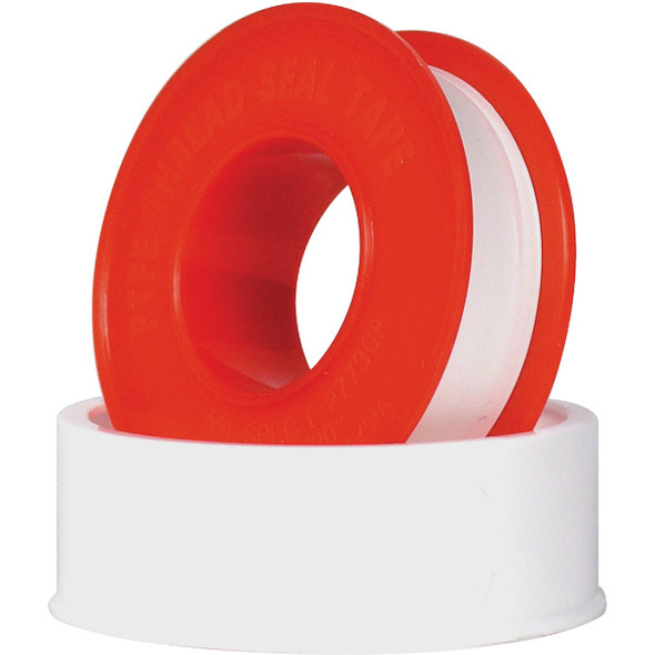 Harvey 1/2 In. x 260 In. White Thread Seal Tape 17072-350 Pack of 25