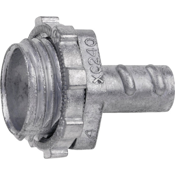 Halex 3/8 In. Screw-In Armored Cable/Conduit Connector 90440