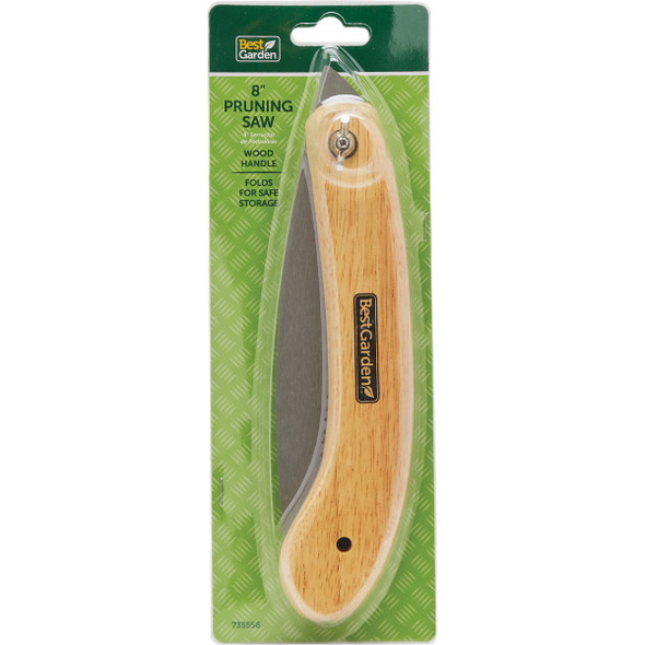 Best Garden 8 In. Curved Pruning Saw 735558 735558