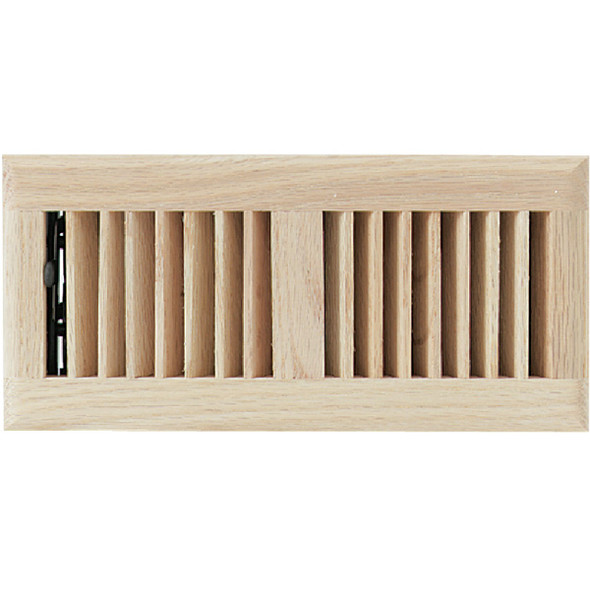 Home Impressions 4 In. x 10 In. Natural Oak Floor Register Home Impressions 4 In. x 10 In. Natural Oak Floor Register