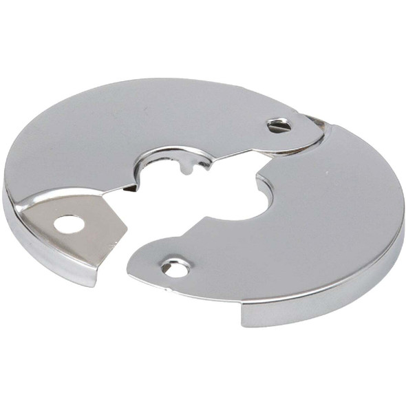 B&K Chrome-Plated Steel 1/2 In. IPS Floor & Ceiling Plate 158-003