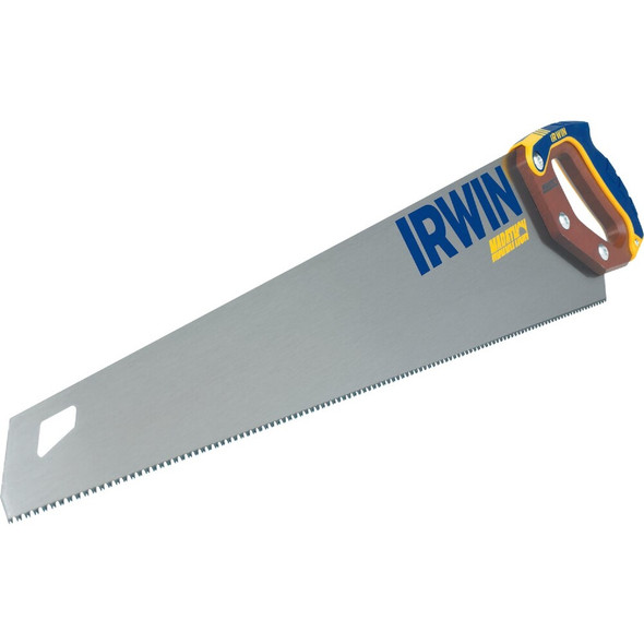 Irwin 24 In. L. Blade 12 PPI Wood, Rubberized Grip Handle Hand Saw 2011202 387576