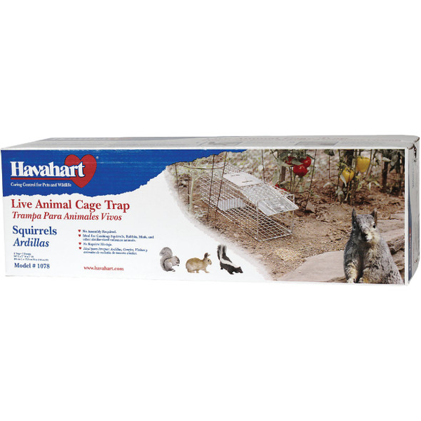 Havahart Professional Galvanized Steel 24 In. Medium Live Animal Trap 1078 738802