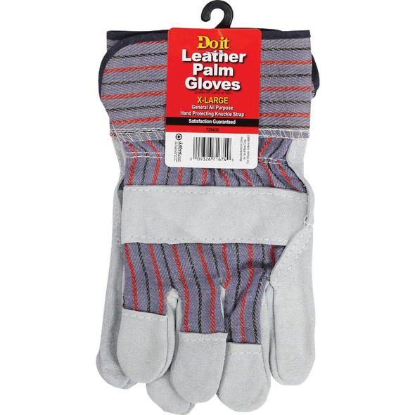 Do it Best Men's XL Lightweight Leather Work Glove 728430 728430