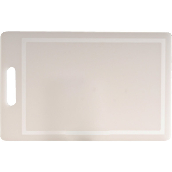 Norpro 10 In. x 16 In. White Polyethylene Professional Cutting Board 31