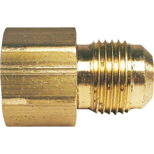 Do it 5/8 In. x 3/4 In. Brass Female Flare Adapter 458800