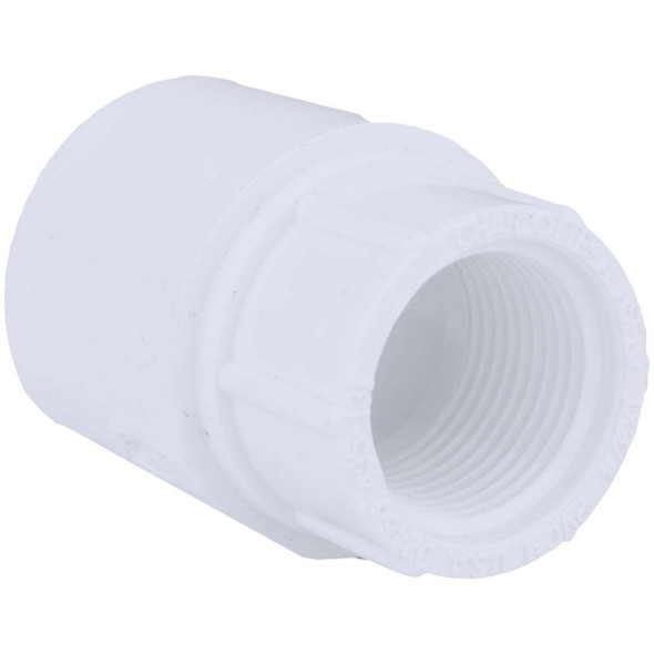Charlotte Pipe 1 In. x 3/4 In. Schedule 40 Female PVC Adapter PVC 02101  3800HA