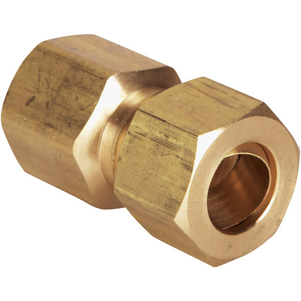 Do it 3/8 In. x 1/4 In. Brass Union Compression Adapter 458276