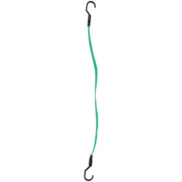 Erickson 3/4 In. x 30 In. Flat Bungee Cord, Green 06930