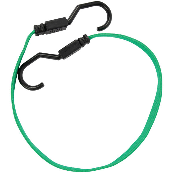 Erickson 3-4 In. x 30 In. Flat Bungee Cord, Green 06930 572375