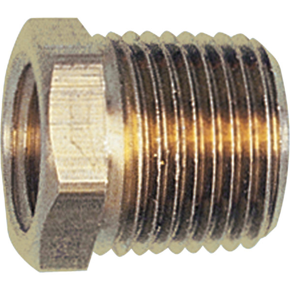 Tru-Flate 1-4 In. FNPT x 3-8 In. MNPT Brass Bushing 21-535 578940