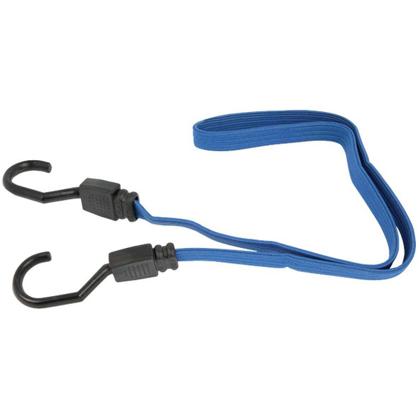 Erickson 3/4 In. x 36 In. Flat Bungee Cord, Blue 06936