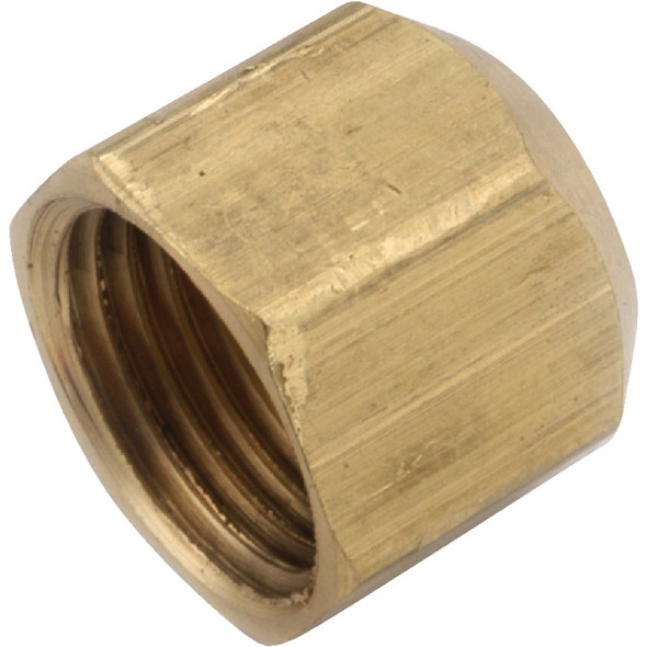 Anderson Metals 5/8 In. Brass Flare Cap 754040-10 Pack of 5