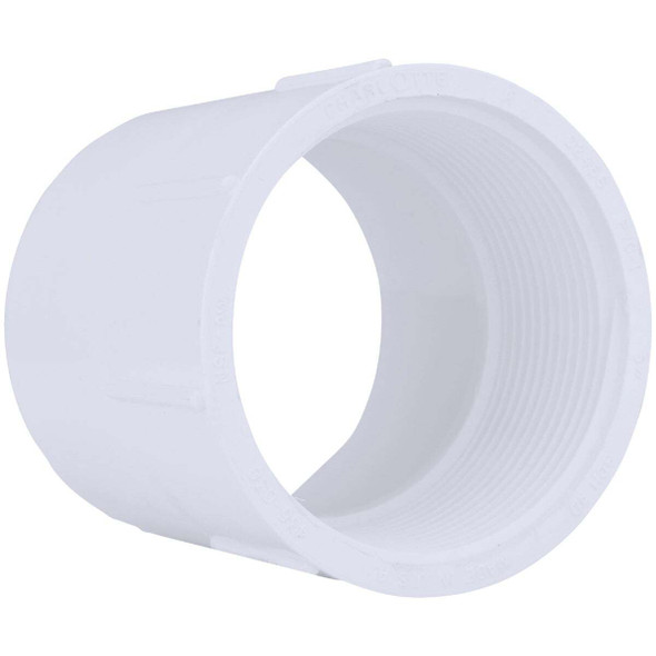 Charlotte Pipe Female Schedule 40 3 in. PVC Adapter PVC 02101  1800HA