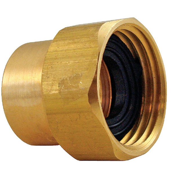 Anderson Metals 3/4 In. FHT x 1/2 In. FIP Brass Adapter 737482-1208