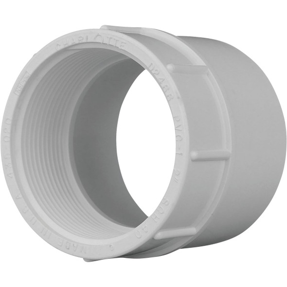 Charlotte Pipe Female Schedule 40 2 in. PVC Adapter PVC 02101  1600HA