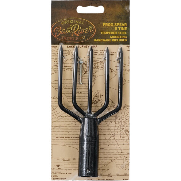 Bad River 5-Tine 6-1-2 In. L. Tempered Steel Fish Spear VFS-5 835390