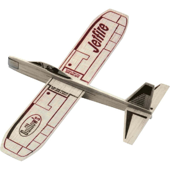 Paul K Guillow JetFire 12 In. Balsa Wood Glider Plane 30 Pack of 48