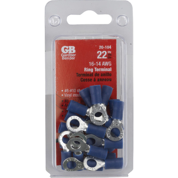 Gardner Bender 16-14 Ring Terminal 20-104