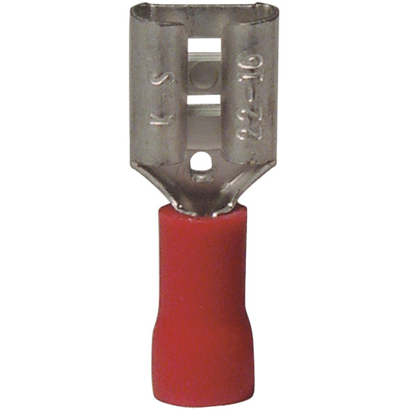 Gardner Bender 22 to 16 AWG Female Red Vinyl-Insulated Barrel Disconnect (21-Pack) Gardner Bender 22 to 16 AWG Female Red Vinyl-Insulated Barrel Disconnect (21-Pack)