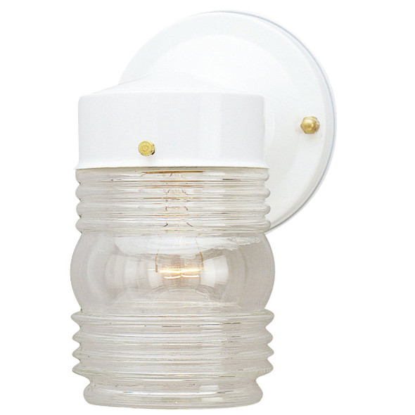 Canarm White Incandescent Type A Outdoor Wall Light Fixture IOL2011