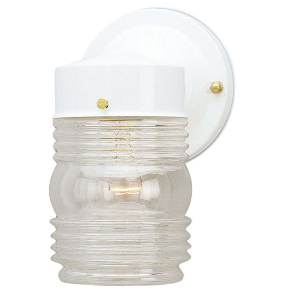 Canarm White Incandescent Type A Outdoor Wall Light Fixture IOL2011