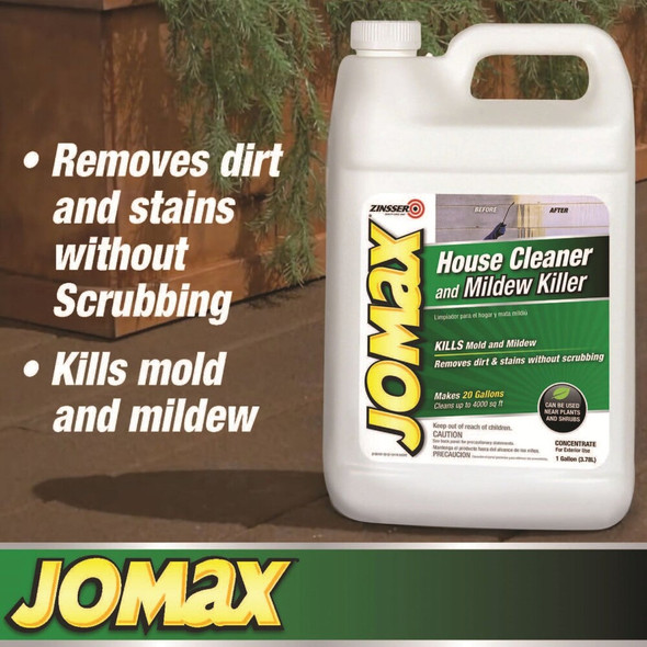 Zinsser Jomax House Cleaner and Mildew Killer, 1 Gal. 60101 792208