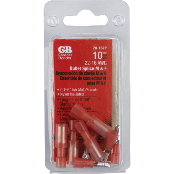 Gardner Bender 22-16 M/F Bullet Splice 20-161P