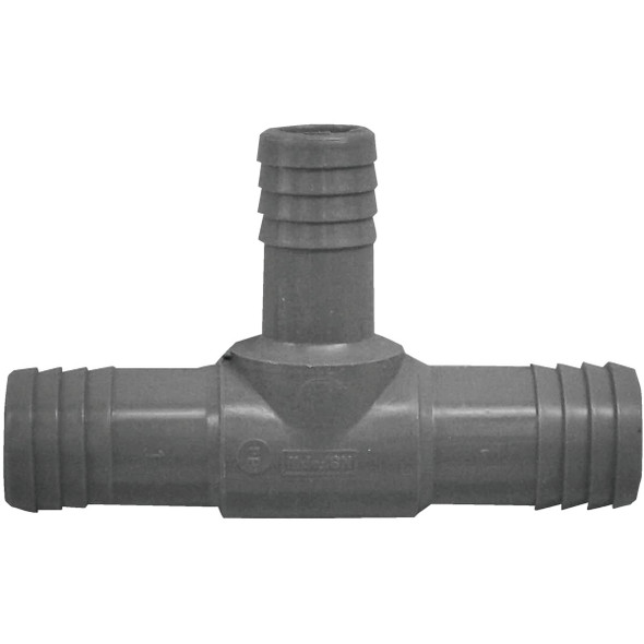 Boshart 1 In. x 1 In. x 3/4 In. Reducing Polypropylene Insert Tee UPPRT-101007 Boshart 1 In. x 1 In. x 3/4 In. Reducing Polypropylene Insert Tee UPPRT-101007