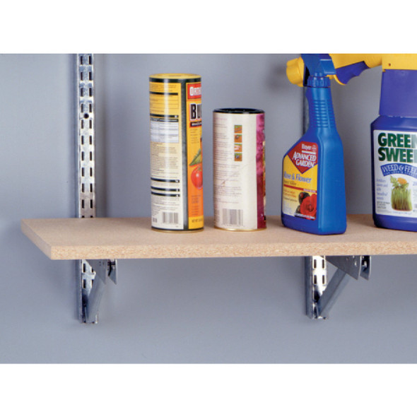 John Sterling Fast-Mount 10 In. Galvanized Steel Supported Shelf Bracket
