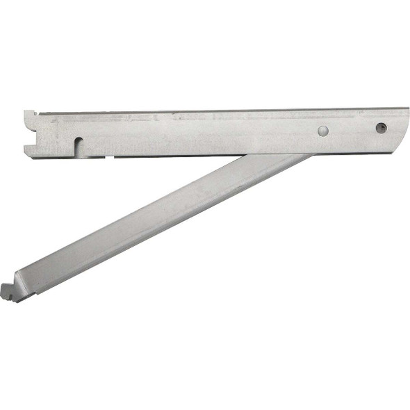 John Sterling Fast-Mount 13 In. Galvanized Steel Supported Shelf Bracket