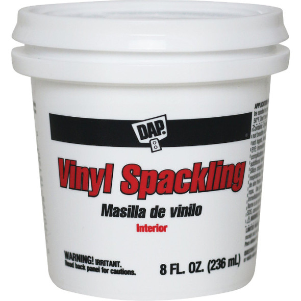 DAP 1/2 Pt. Heavy-Duty Vinyl Interior Vinyl Spackling Compound 7079812130
