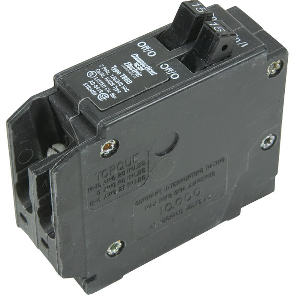 Connecticut Electric 15a Twin Circuit Breaker VPKICBQ1515