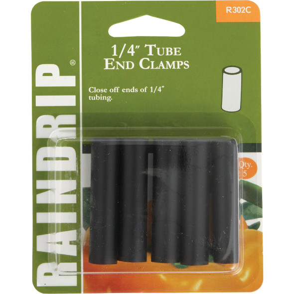 Raindrip 1/4 In. Tube End Clamp (5-Pack) R302CT