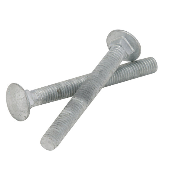 Hillman 1/2 In. x 4-1/2 In. Grade 2 Galvanized Carriage Bolt (25-Count) 812621