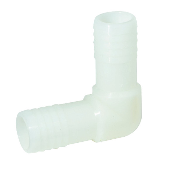 Boshart 1 In. Barb 90 Deg. Nylon Elbow (1/4 Bend) UNE-10